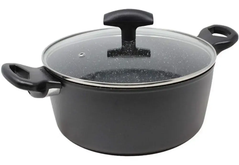 Olla baja con tapa 24 cm línea Maori