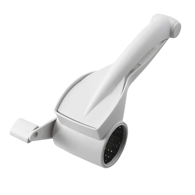 Rallador rotativo de acero inoxidable 2 x 5,5 x 23,5cm