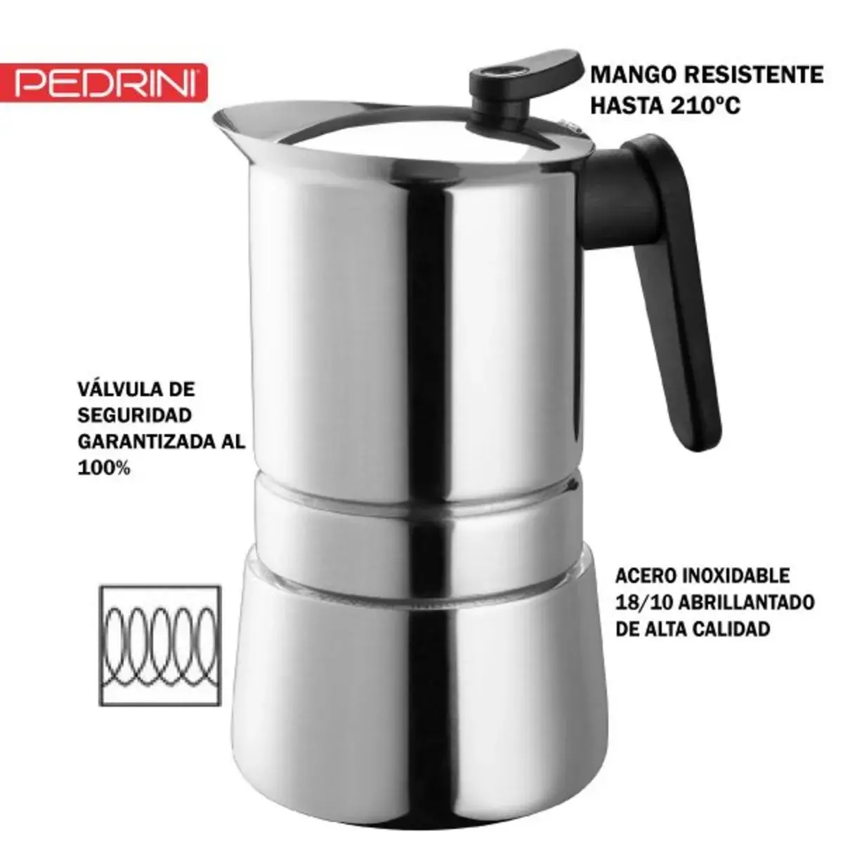 Greca de aluminio 4 tazas - Image 2