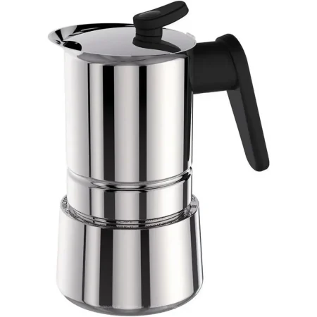 Cafetera greca 10 tazas Steel Moka