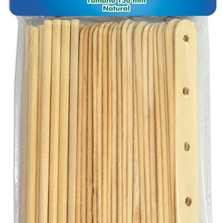 Paleta y palitos de construcci?n natural