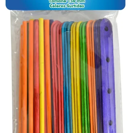 Paleta y palitos de construcci?n colores