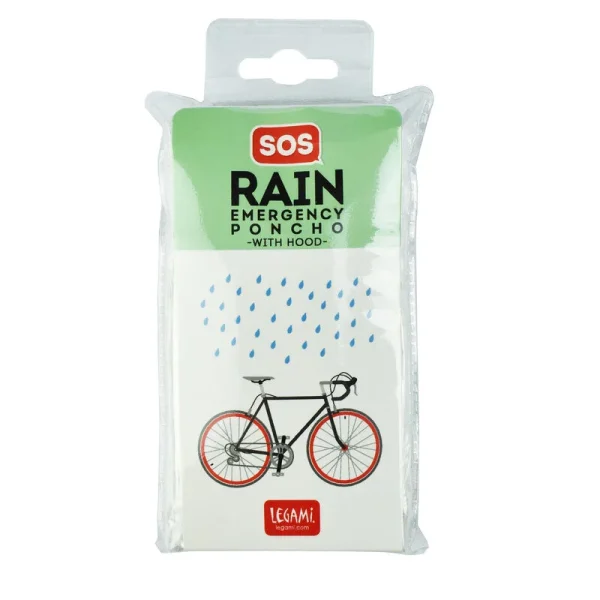 Poncho impermeable desechable