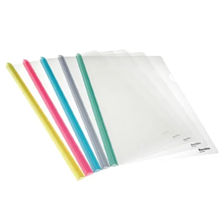 Carpeta plástica tamaño oficio de colores