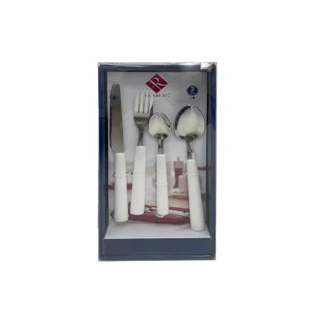 Juego de 24 cubiertos en acero inoxidable