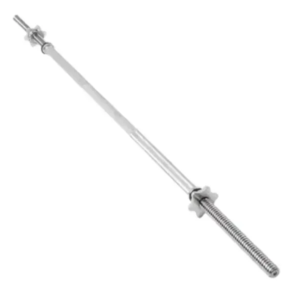 Barra larga cromada de 72 pulgadas