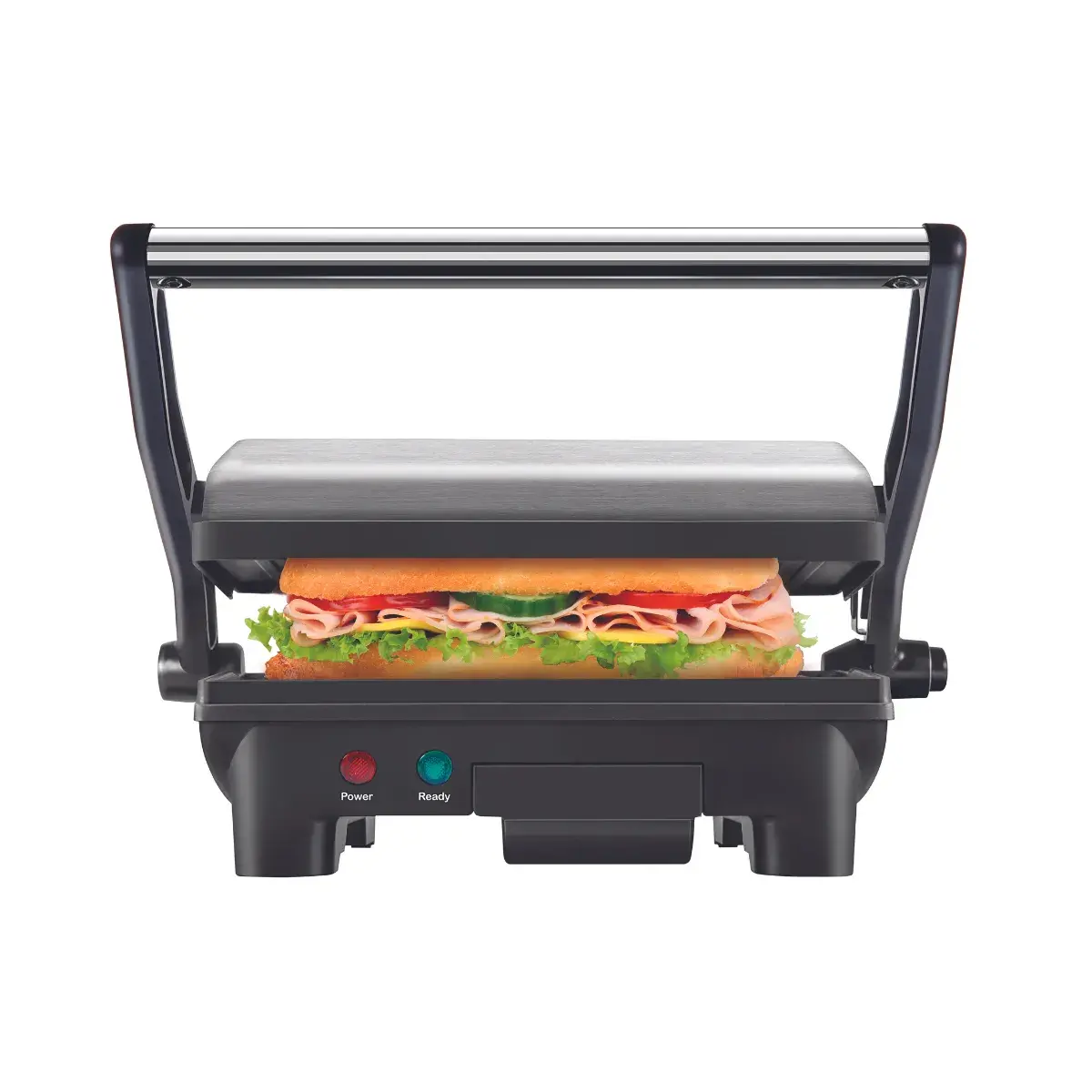 Sandwichera panini XL+180 grados grill 1400w - Image 2