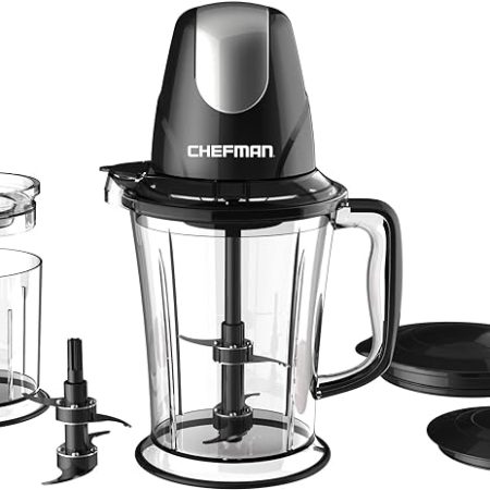 Licuadora y procesador port?til sistema de 2cuchillas