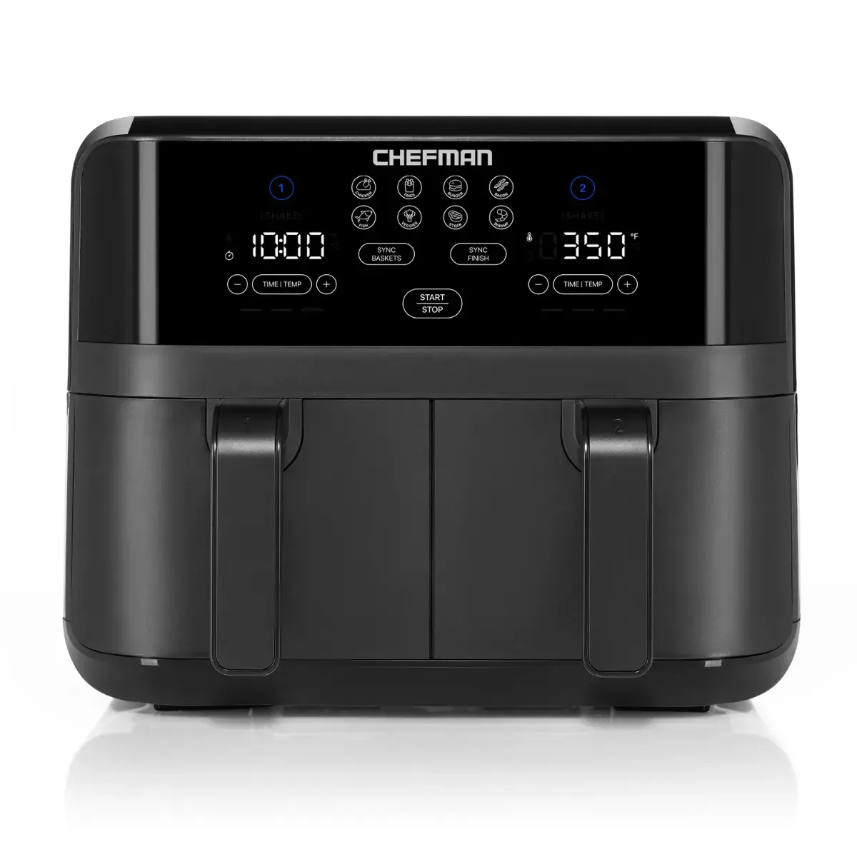 Freidora de aire turbo fry touch 8,5Lts doble cestas independientes 1700w - Image 2