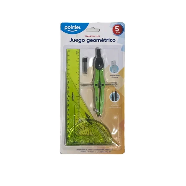 Juego geom?trico 5 piezas