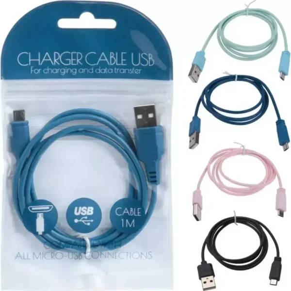 Cable cargador micro USB