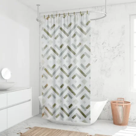 Cortina para ba?o m?s alfombra