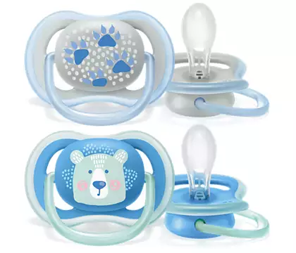 Set de 2 chupones ultra air de 6-18 meses