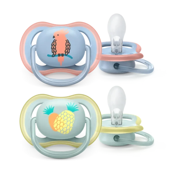 Chup?n ultra air soother para ni?o 6 meses 2 paquetes