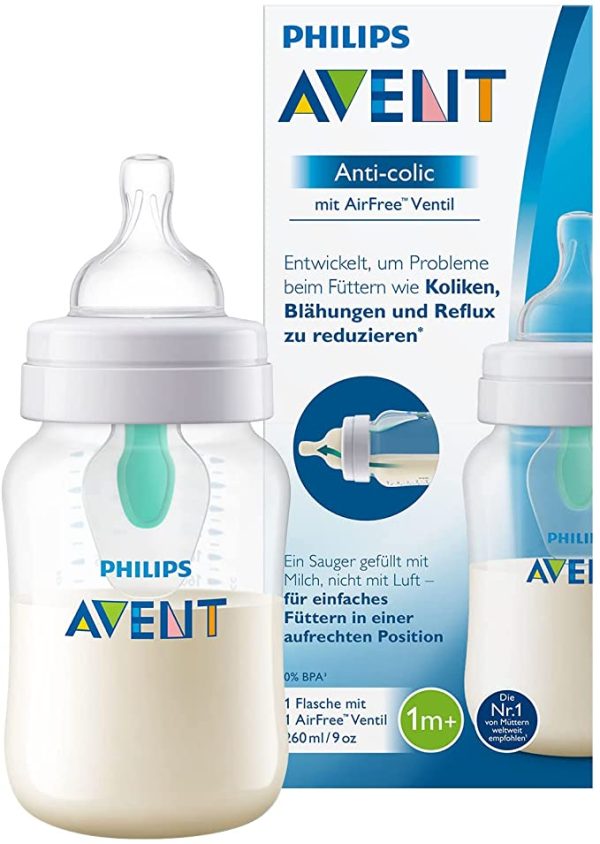 Biberon classic 9oz/260ml con valvula anti-reflujo