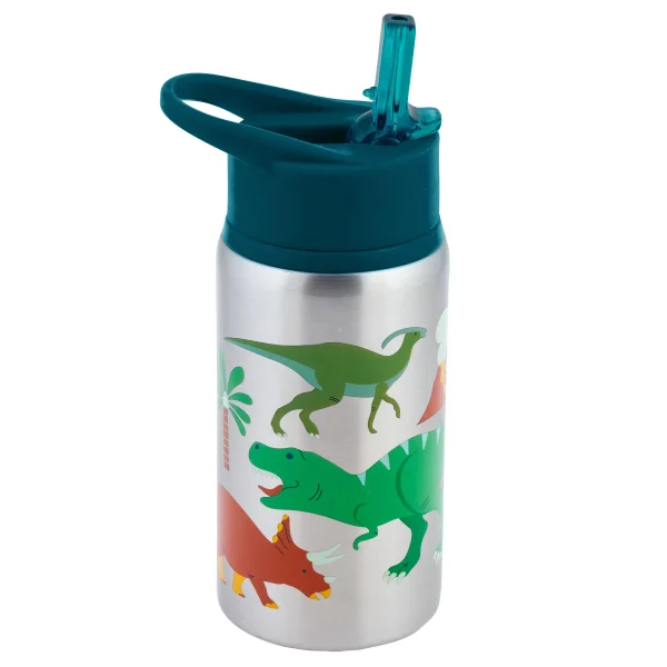 Termo de acero dise?o inoxidable dise?o dinosaurio