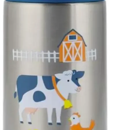 Termo doble pared de acero inoxidable diseño vaca