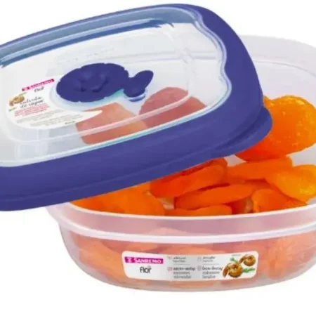 Contenedor herm?tico cuadrado de pl?stico 920ml