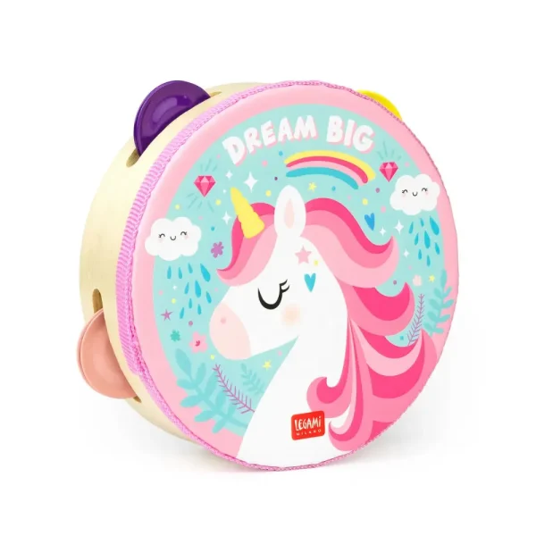 Pandereta Unicornio