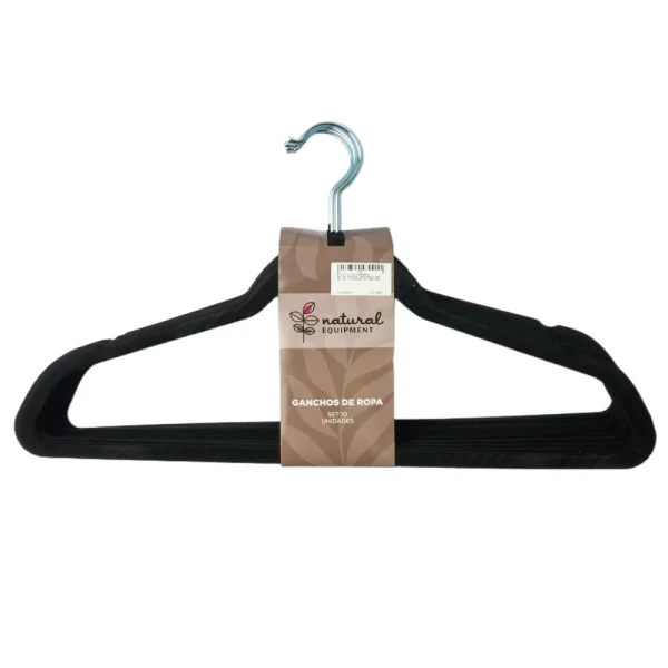 Set de 10 ganchos de terciopelo