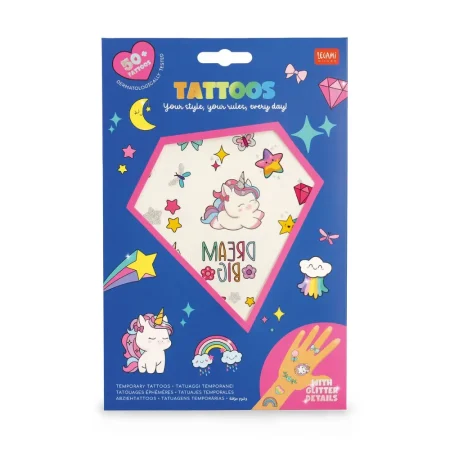 Tatuajes temporales Unicornio