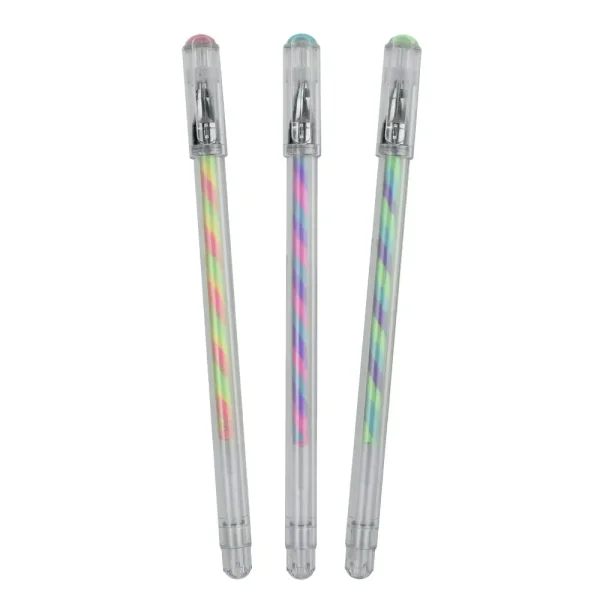 Set de 3 boligrafos multicolor