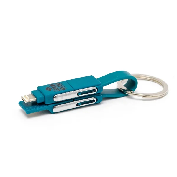 Cable de recarga llavero 6 en 1