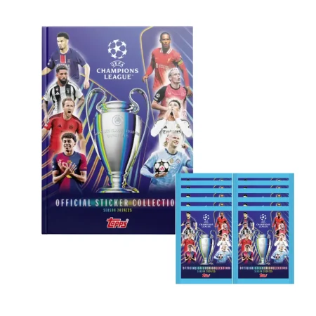 Combo de ?lbum tapa blanda y 10 sobres de barajitas