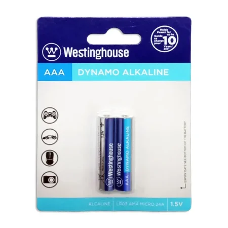 Blister de 2 unidades de pilas AAA