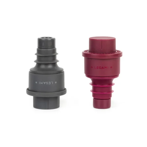Set de 2 tapones de vacio para el vino