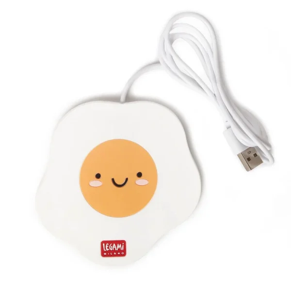 Calentador de tazas USB dise?o huevo