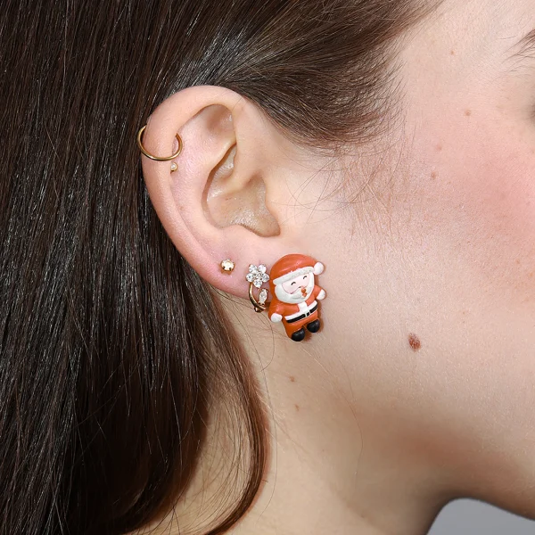 Zarcillos de navidad