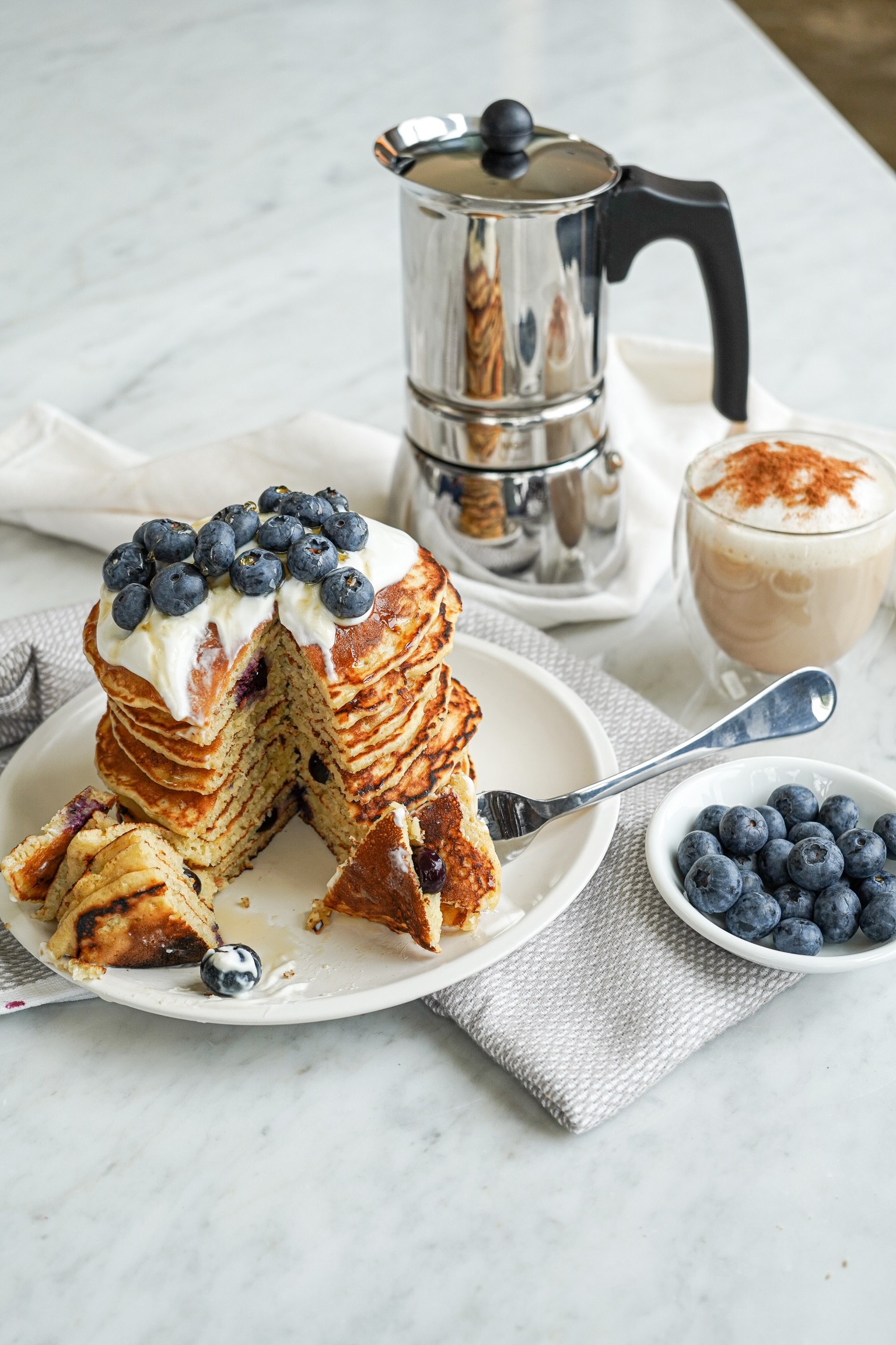 Cafetera de acero inoxidable 10 tazas Genova - Image 2