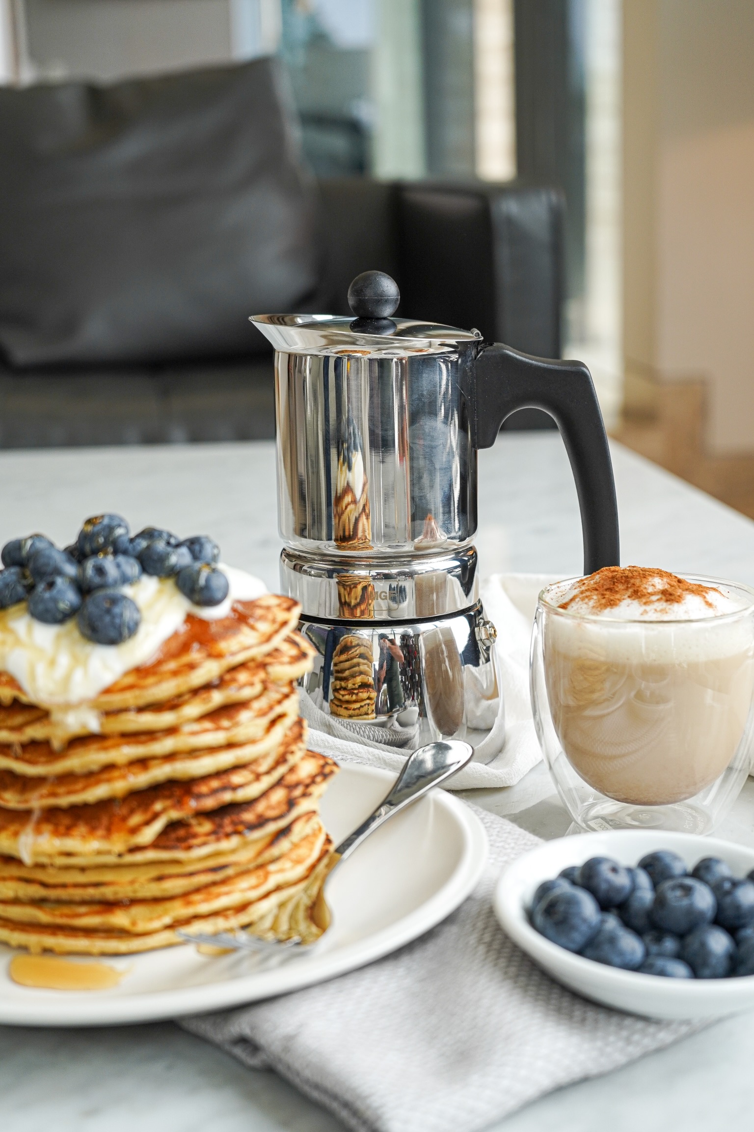 Cafetera de acero inoxidable 6 tazas Genova - Image 3