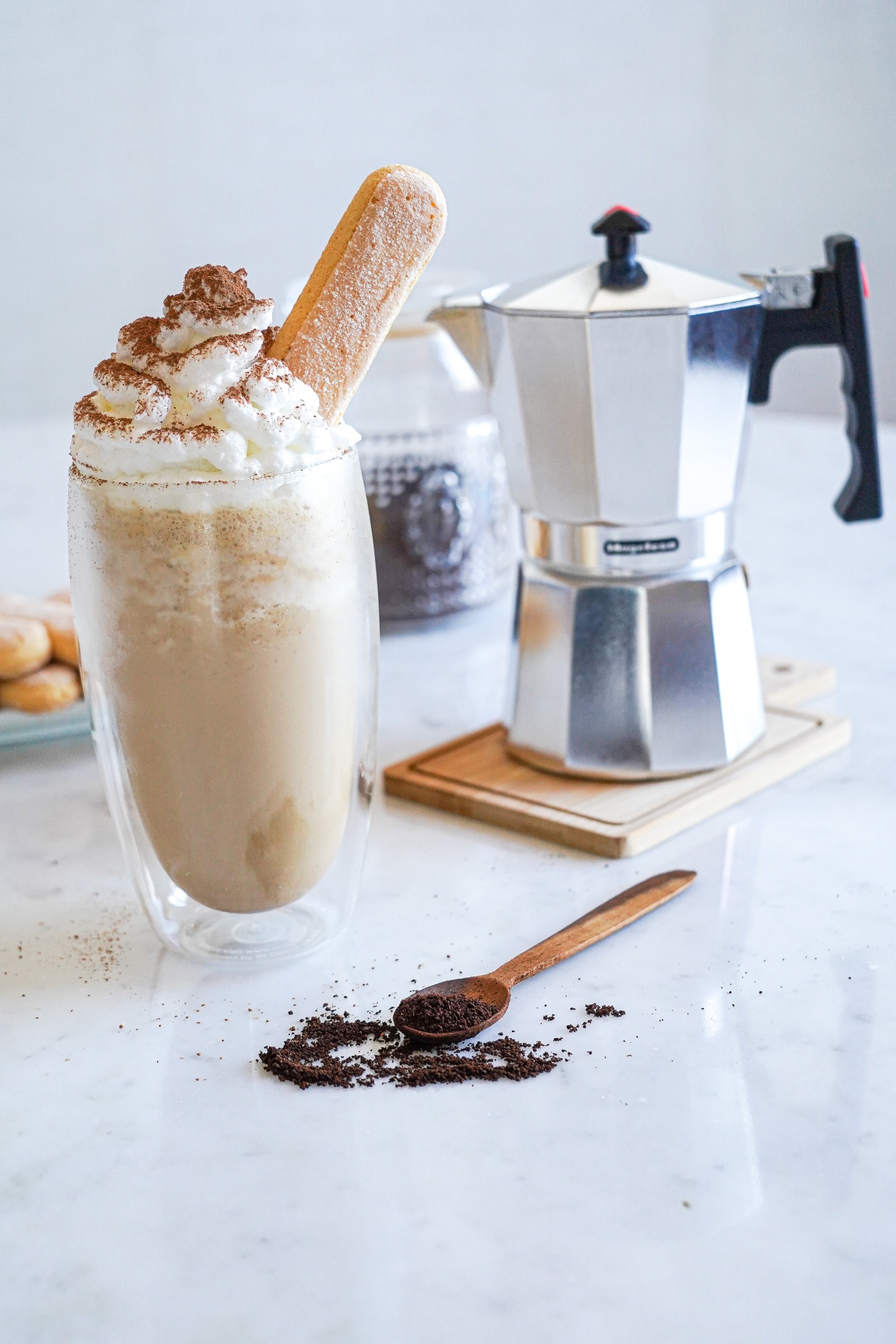 Cafetera greca de aluminio 6 tazas - Image 2